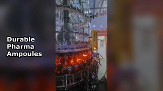 Стеклянные ампулы по 20 мл, прочный боросиликатный фармацевтический класс